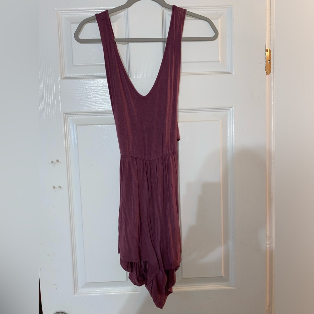 Rolla Coster Purple Cut Out Wrap Style Romper